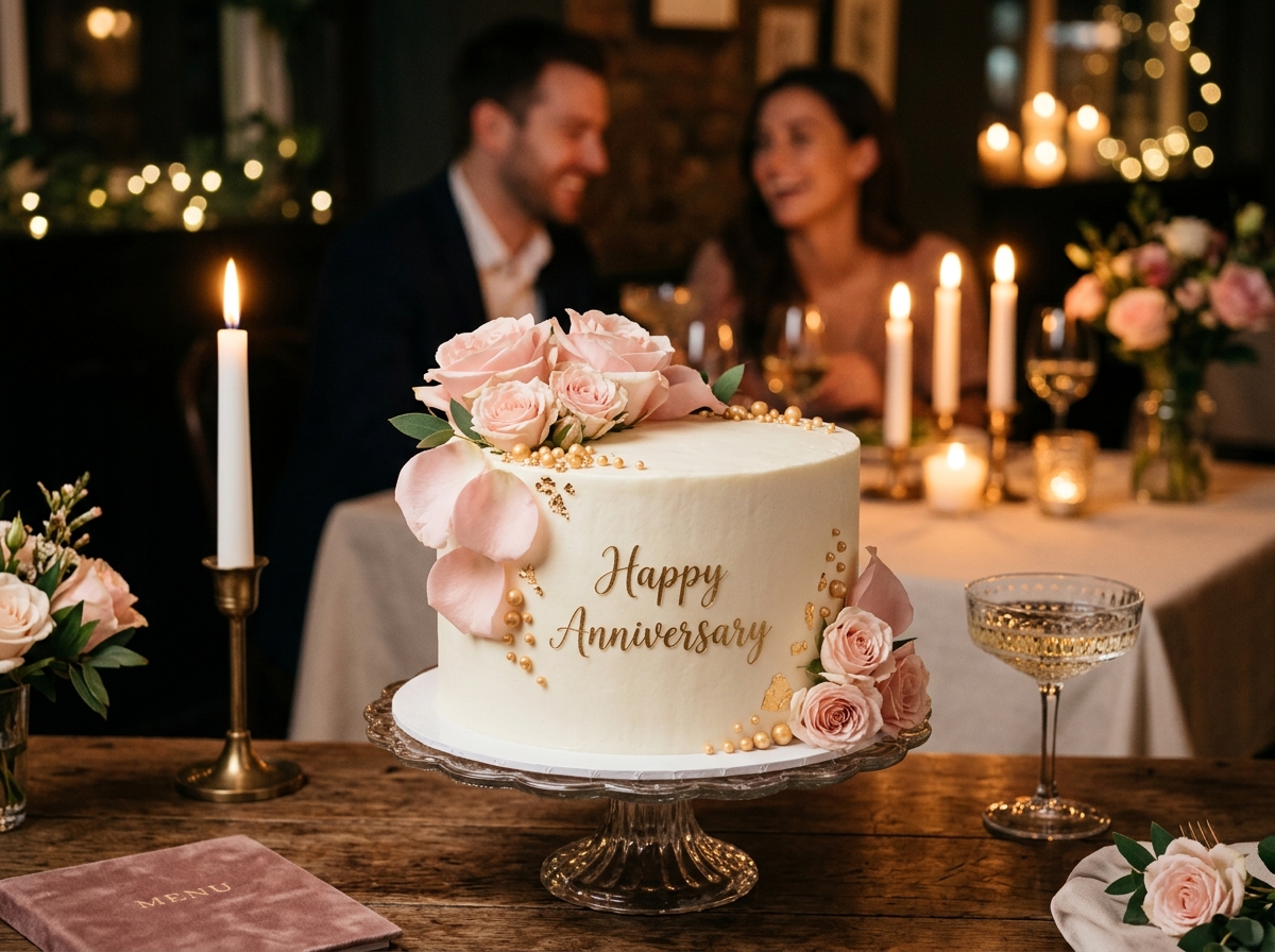 Anniversary Romance Cakes